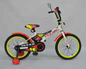 Детский велосипед WOLK 16" цветные покрышки картинка каталога