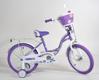 Детский велосипед Зайка 20" цветные покр. картинка каталога