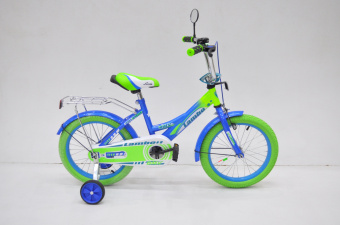 Детский велосипед LAMBO 16" цветные покрышки  картинка каталога